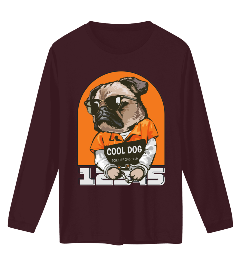 CottonT-Shirt_LS_Burgundy